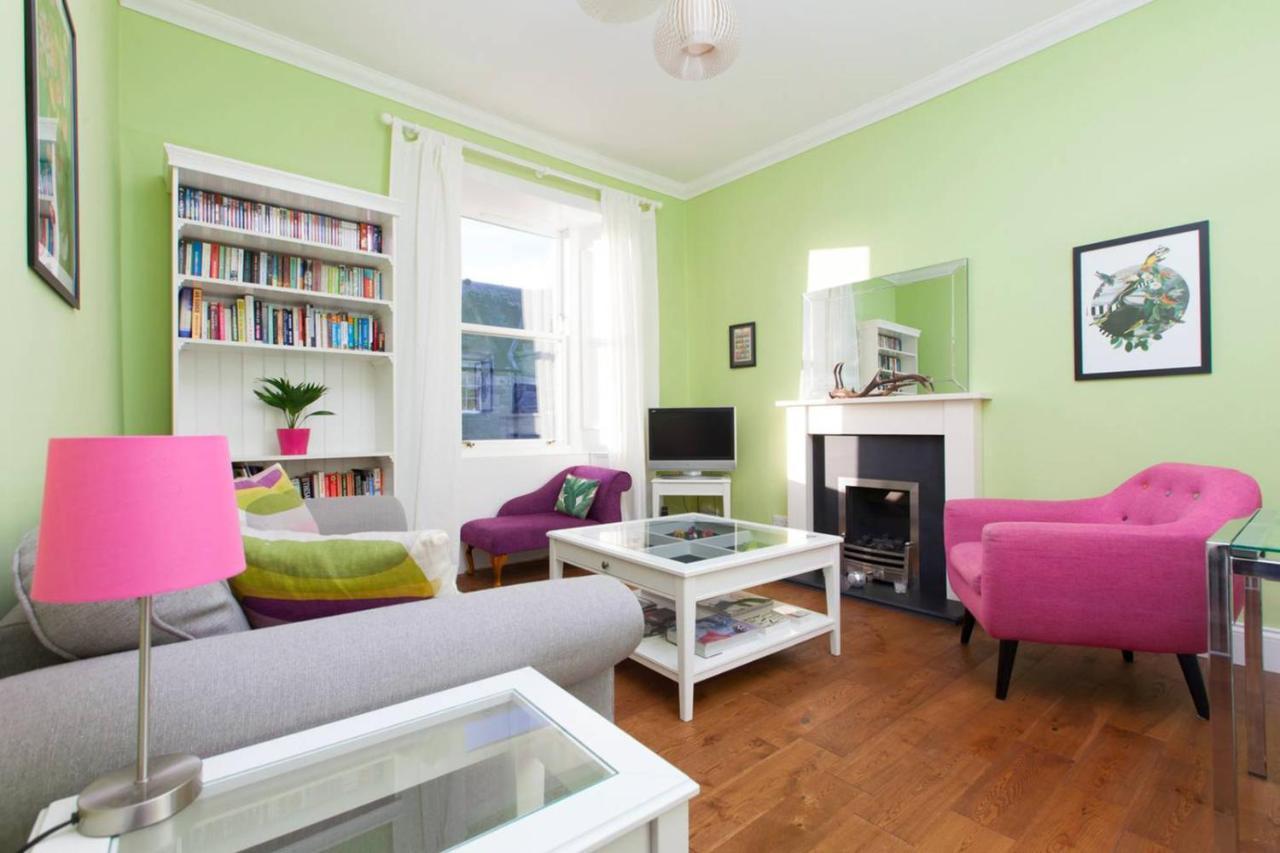 Bright And Modern Causewayside Apartment Edinburg Exteriör bild